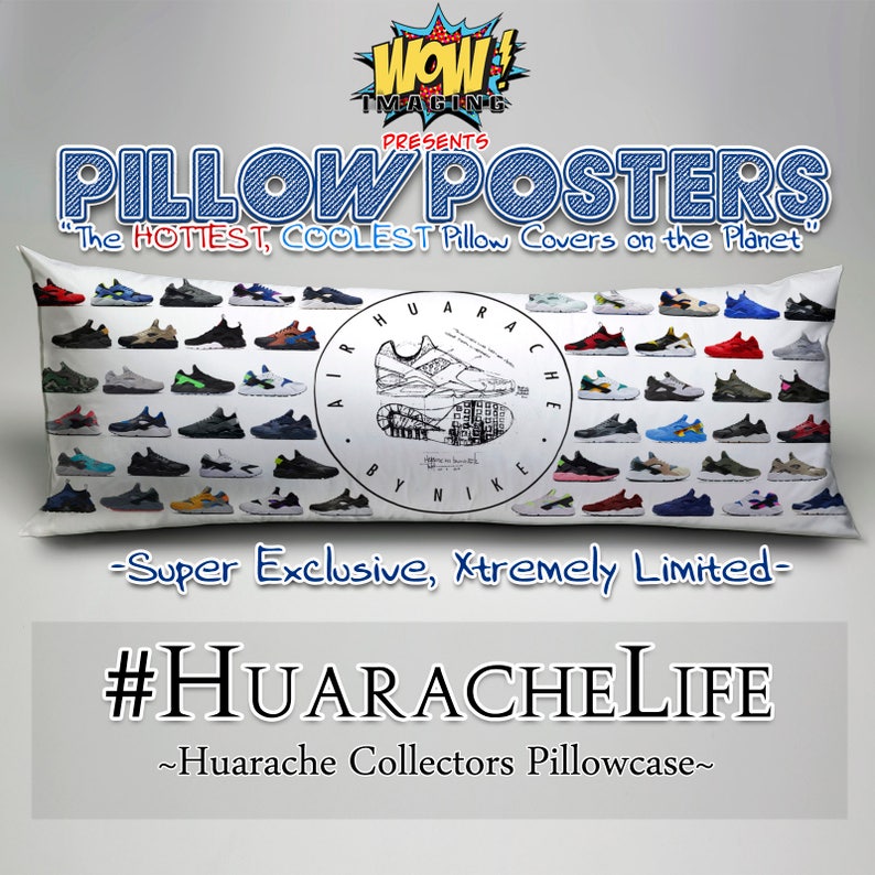 Pillow Posters: Huarache Collectors Pillowcase Ltd ed. image 1