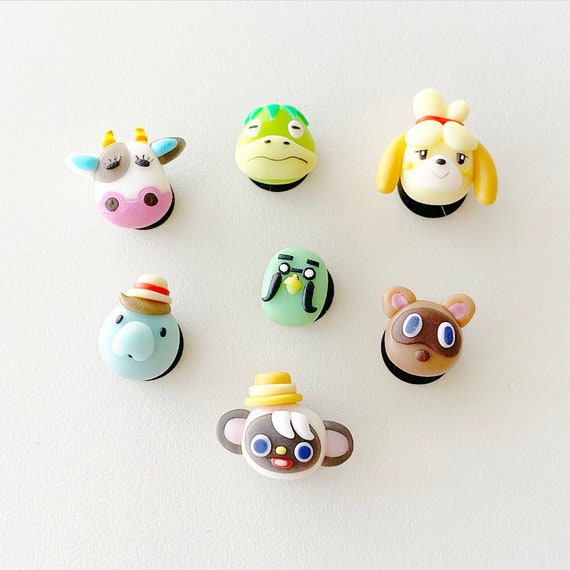 Animal Crossing Shoe Charms/ Croc Charms/ Animal Crossing Charms/ ACNH/  Polymer Clay/ Custom Shoe Charms/ Animal Crossing Villagers 