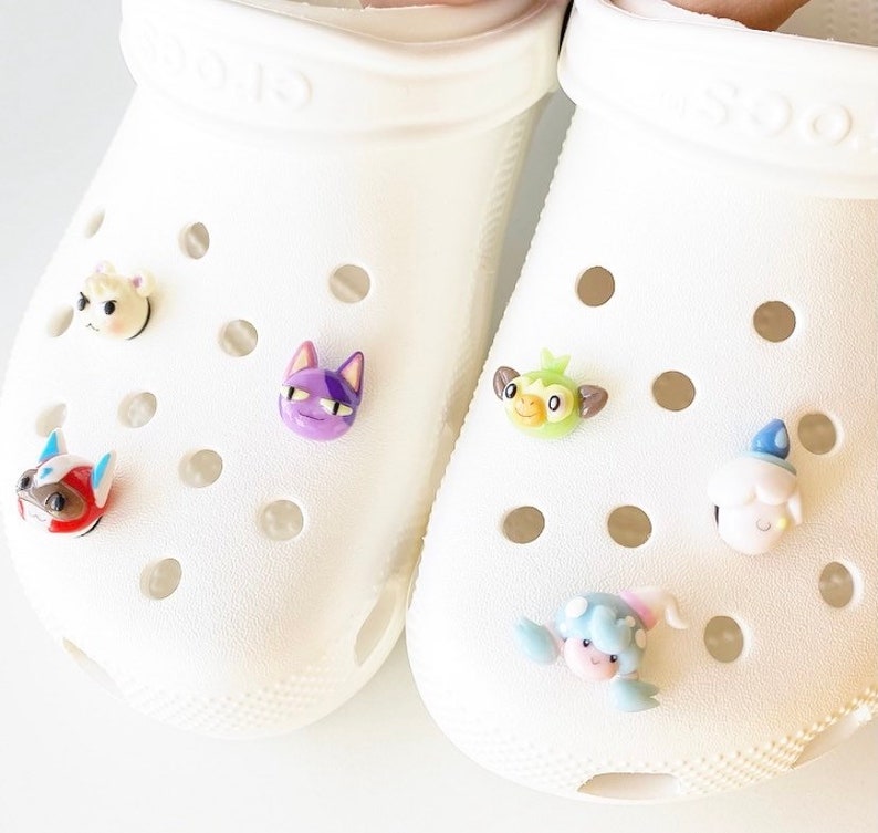 Custom Shoe Charms/ Shoe Charms/ Handmade Shoe Charms/ Croc Charms/ Croc shoe charms/ Crocs/ Handmade charms/ Kawaii Charms image 4