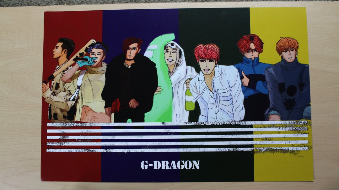 Big Bang Made Series Fanart- Gdragon - Etsy