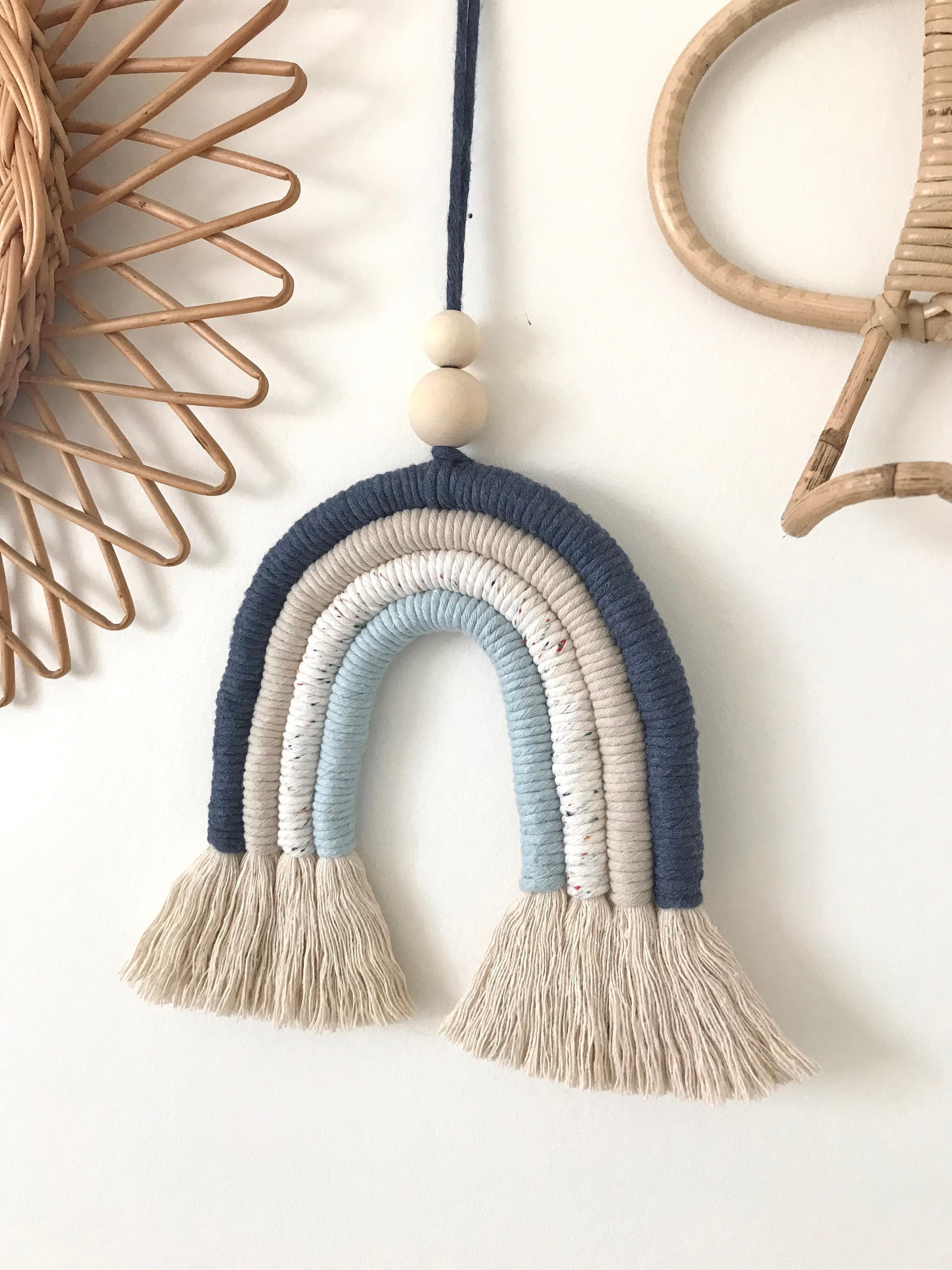 Arc en Ciel Macramé, Rainbow, Coloris Au Choix