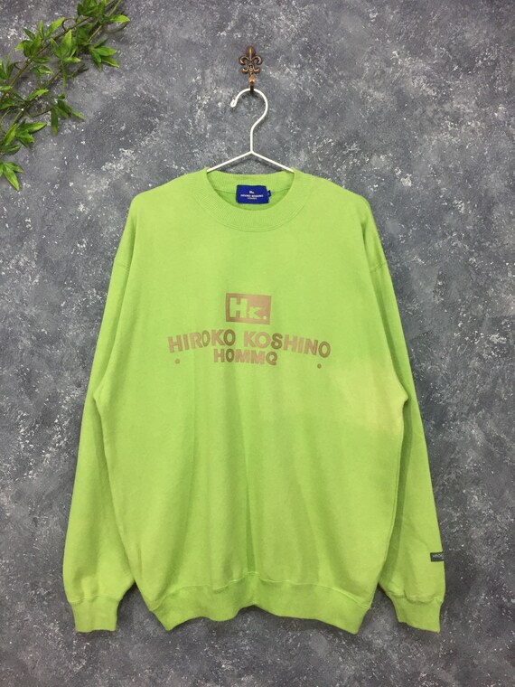 Vintage Hiroko Koshino Homme Spellout Sun Faded Sw