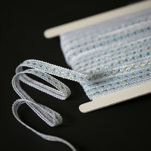 1 M Ruban vintage italienne Galon satin vintage passementerie, travaux de couture, décorative passementerie embellissement garniture
