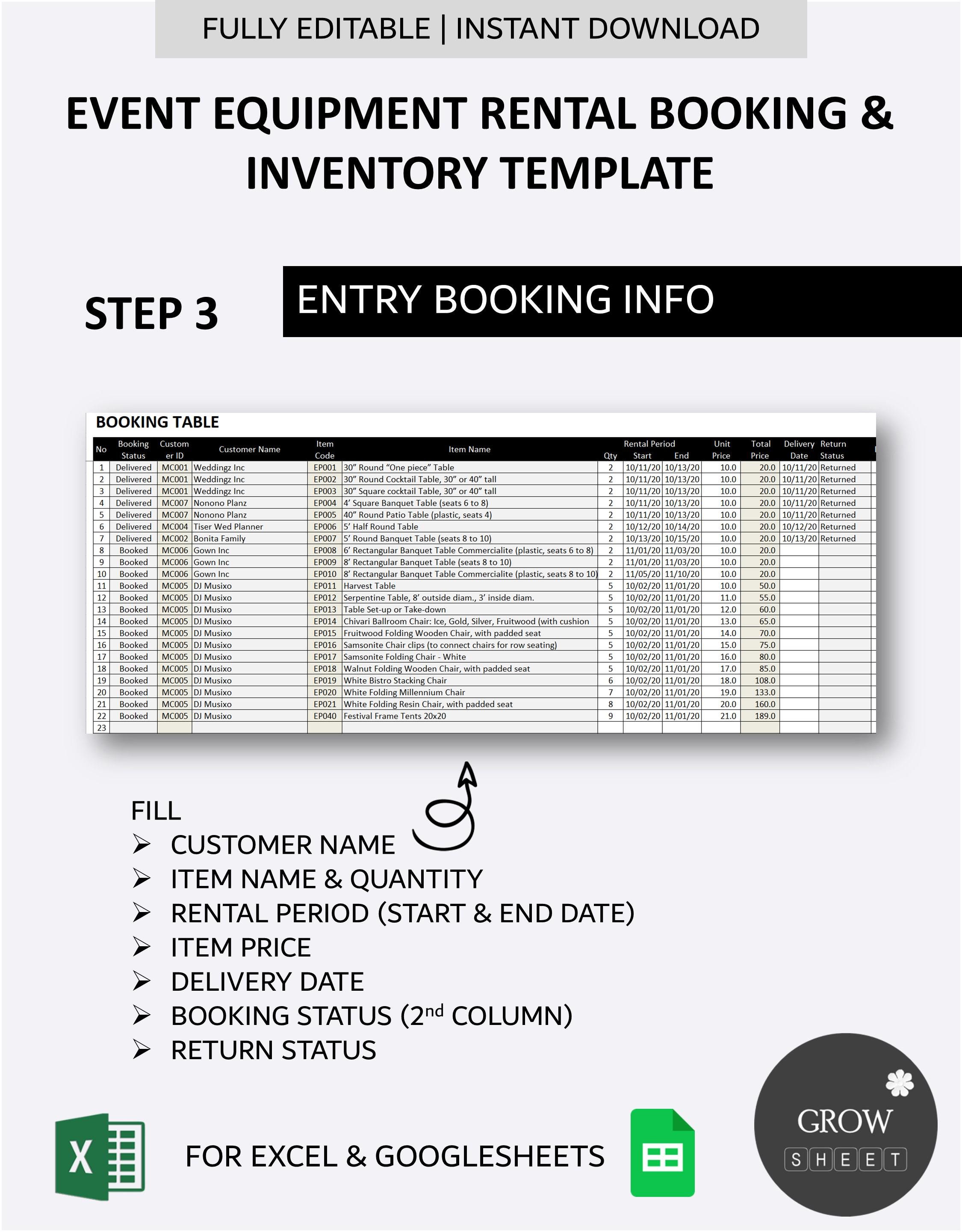 Wedding - Party - Ceremony Event Equipment Rental Business Booking and ...