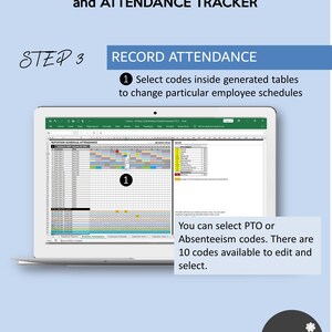 Host Rotation Tracker Work Rotating Generator Template and Attendance Tracker | Automated ...