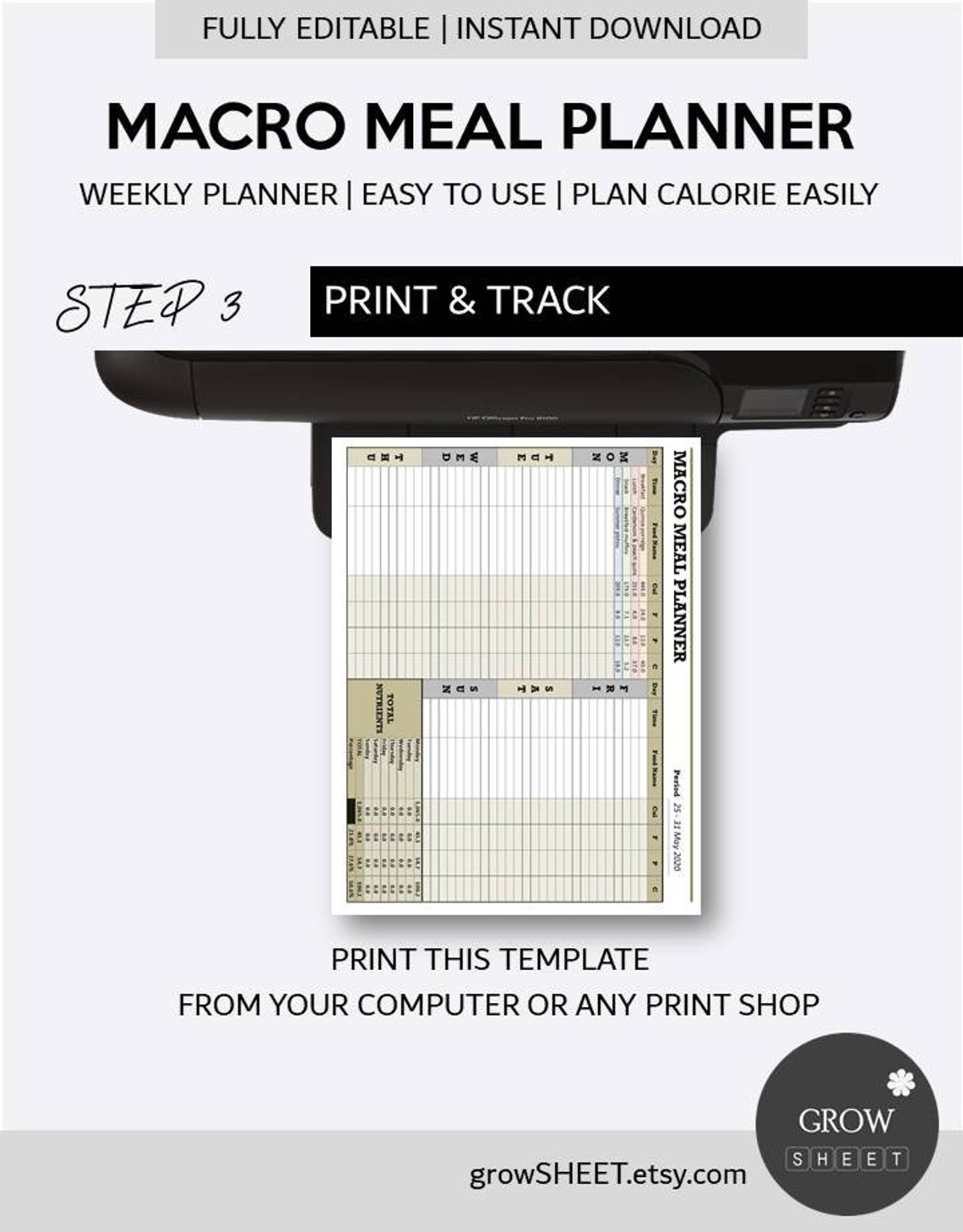 macro-meal-planner-excel-template-fully-editable-weekly-etsy