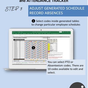 Low Census Rotation Tracker Work Rotating Generator Template and Attendance Tracker | Automated ...