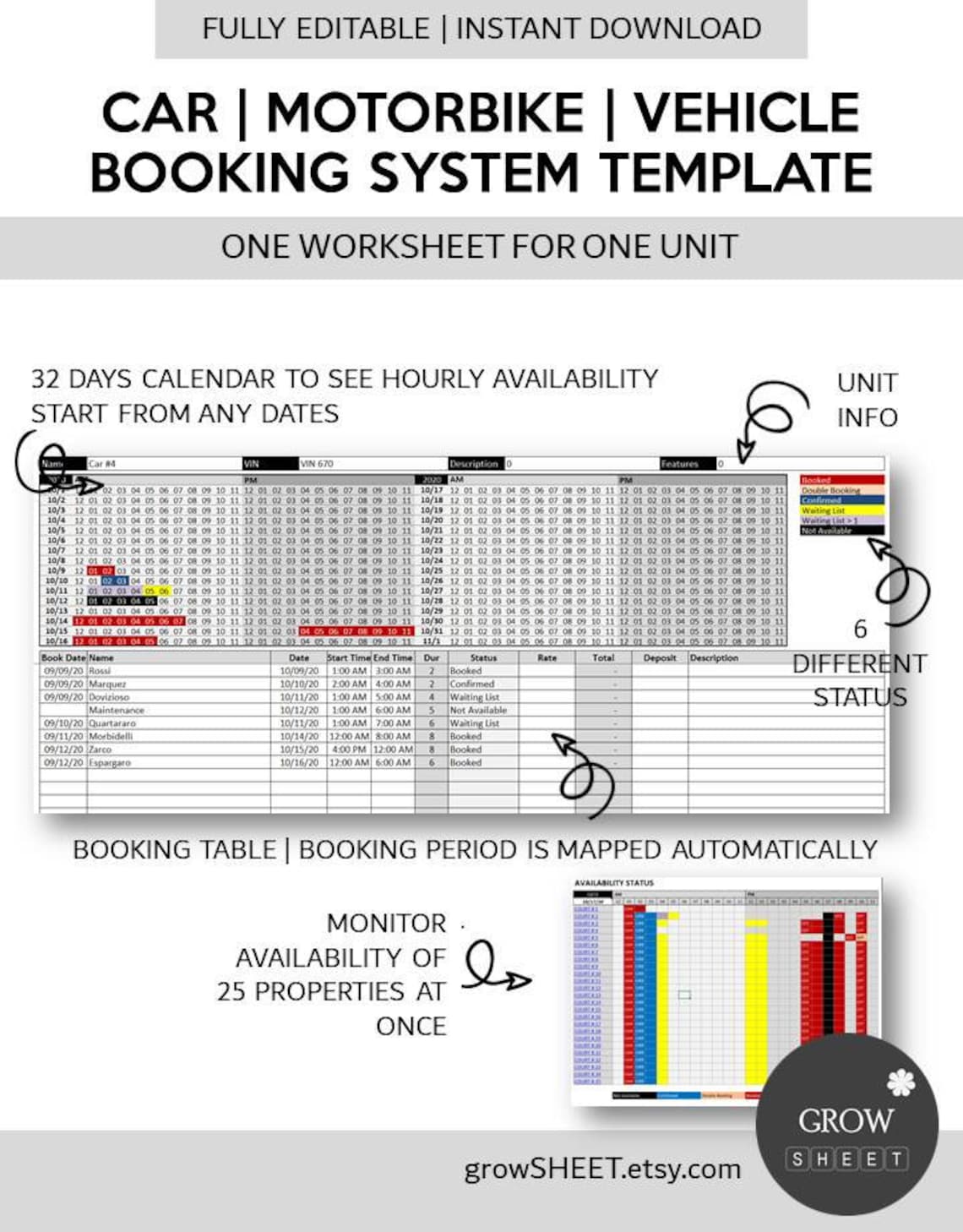 Motor Rental Sample Booking Car Rental Hourly Booking Template | Motorcycle Rental Hourly ...