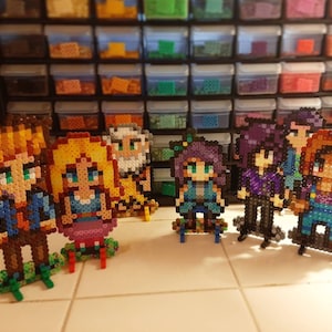 Stardew Valley, Pelican town villagers, fuse beads