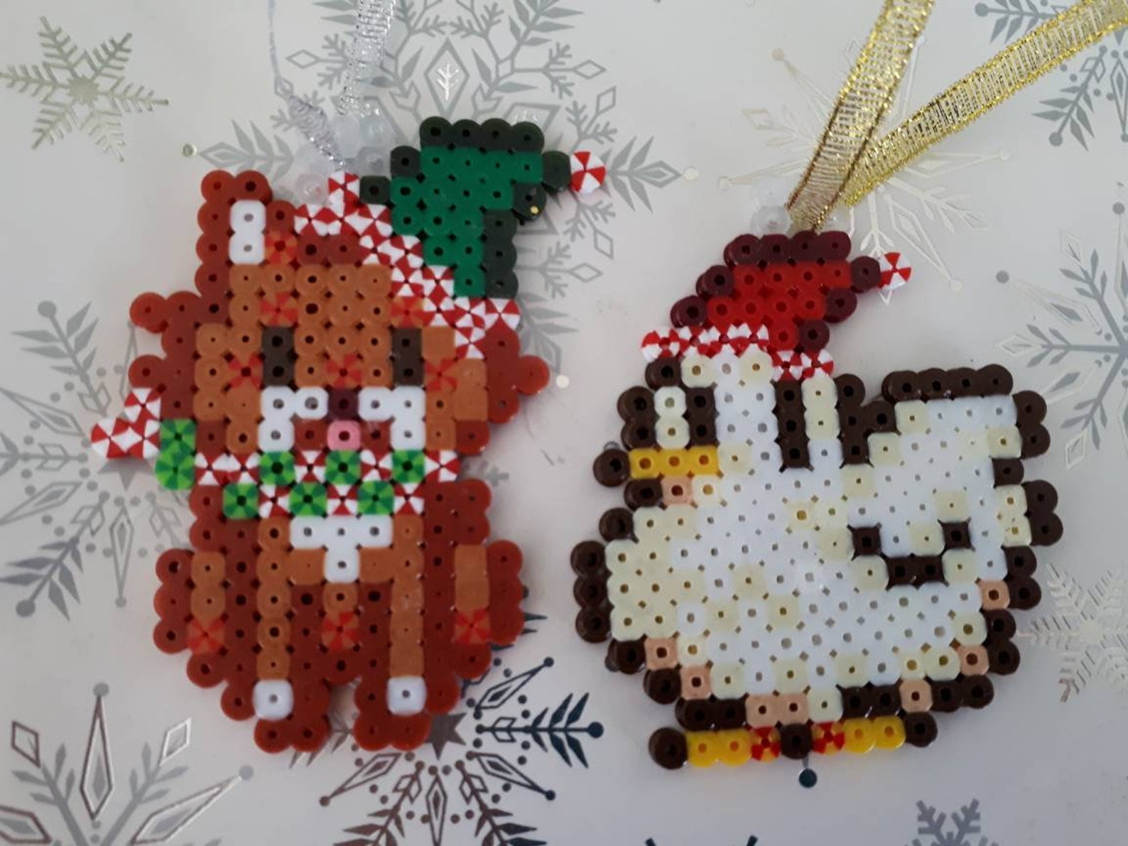 Stardew Valley Fuse Bead Christmas Tree Decorations Etsy