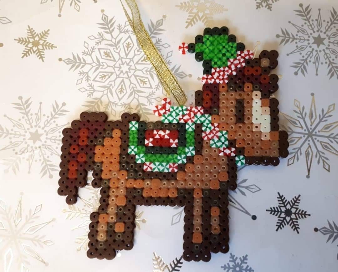 Stardew Valley Fuse Bead Christmas Tree Decorations Etsy