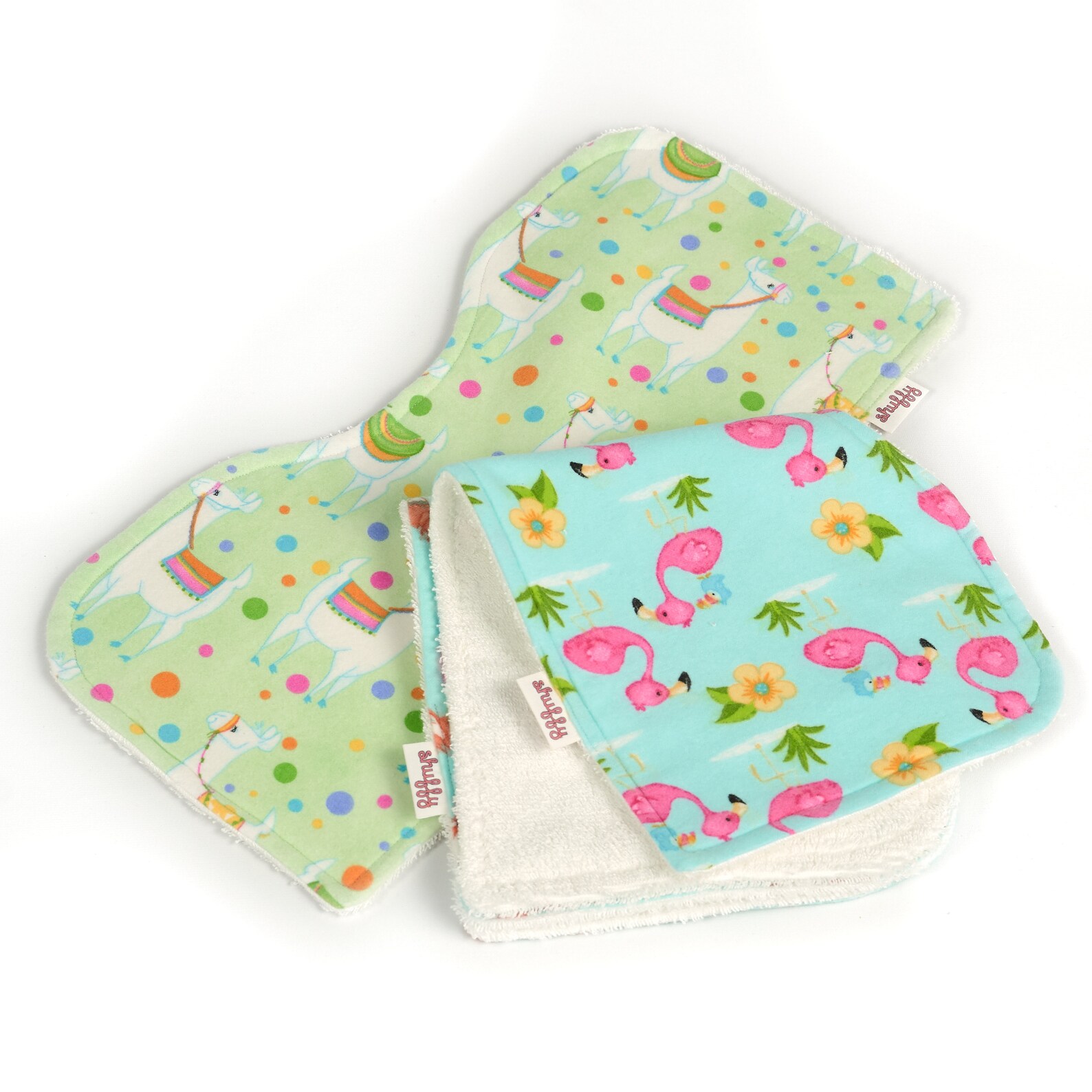Large Contoured Bamboo Burp Cloth Reusable Ecofriendly Etsy