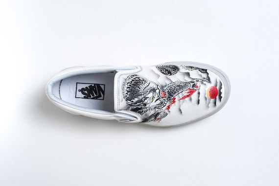 vans dragon slip on