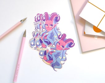 Teufel - 4 Zoll Glossy Sticker