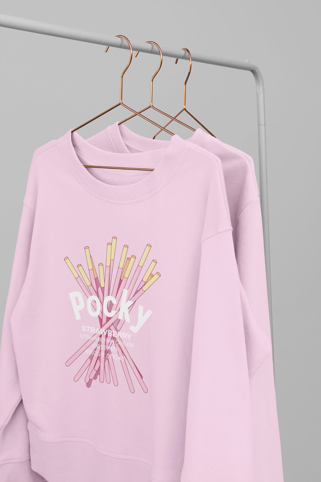 Pocky Sweatshirt White Milk