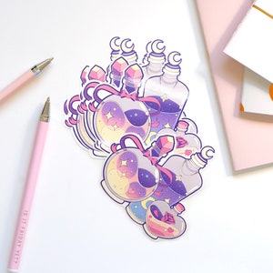 Magic Potions - 3,5 inch glanzende sticker