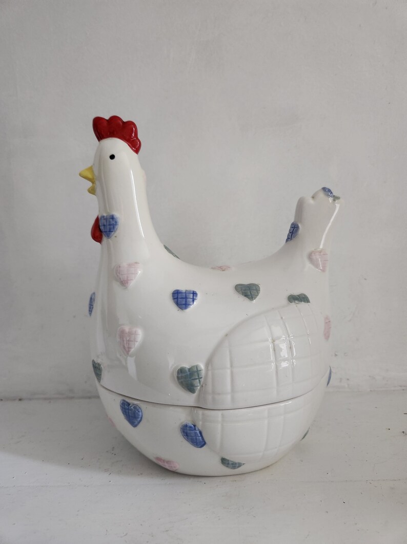 Cute Chicken Hen Egg Storage Easter Eggs Nest Etsy UK