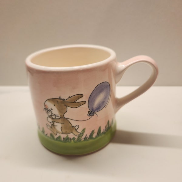 Lovely vintage Whittards of Chelsea Easter Mug Rabbits Nick Bottomley