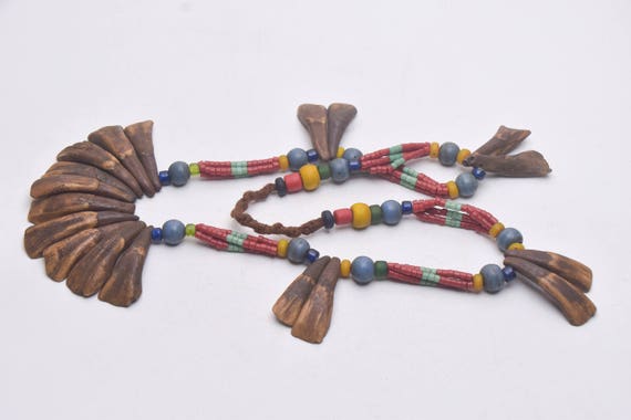 Traditional ethnic Vintage NAGA Necklace of uniqu… - image 7