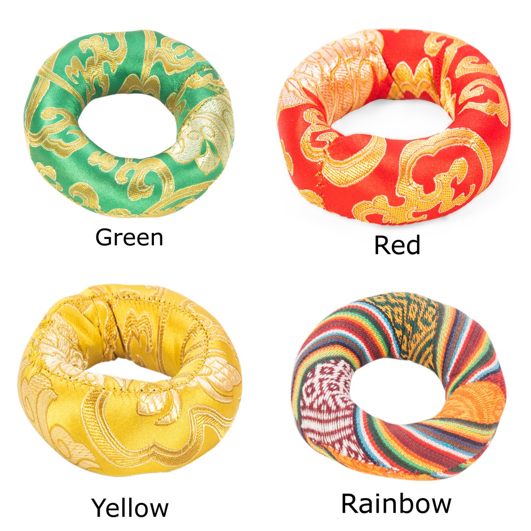 Tibetan Singing Bowl Cushion Highspirited Color for Tibetan Crystal