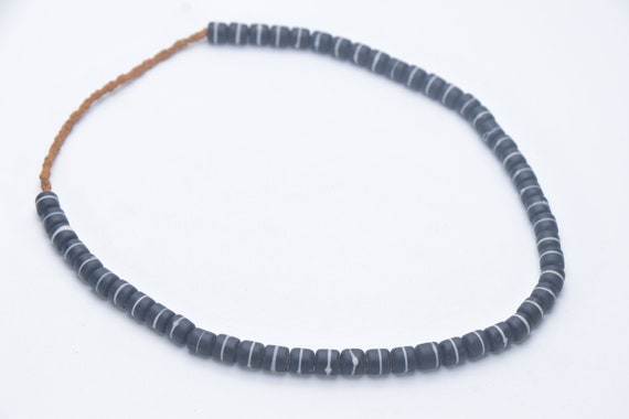 Glass bead Necklace Unique Ethnic Necklace Handma… - image 2