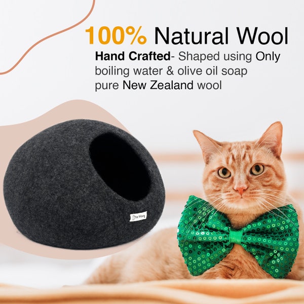 Cat Peekaboo Cave Etsy