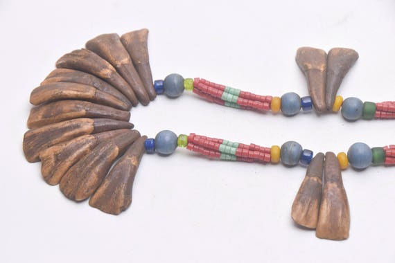 Traditional ethnic Vintage NAGA Necklace of uniqu… - image 5