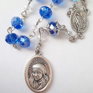 Chaplet of Saint Mother Theresa of Calcutta/emergency Novena - Etsy