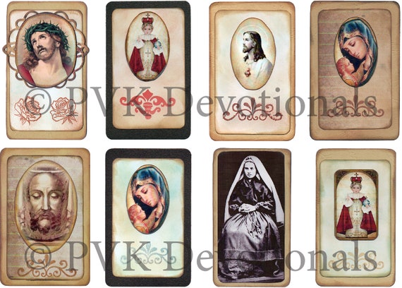 Printable Catholic Holy Prayer Cards/digital Prints/download - Etsy