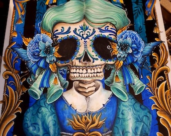 Reproduction papier Catrina