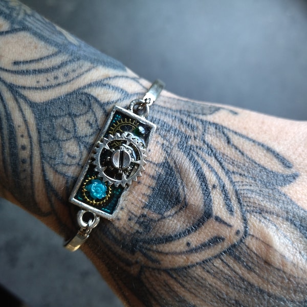 Bracelet steampunk