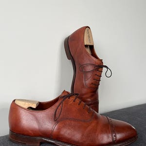 GRENSON Brown Classic Dress Oxford Shoes sz US10.5/11/29.5cm