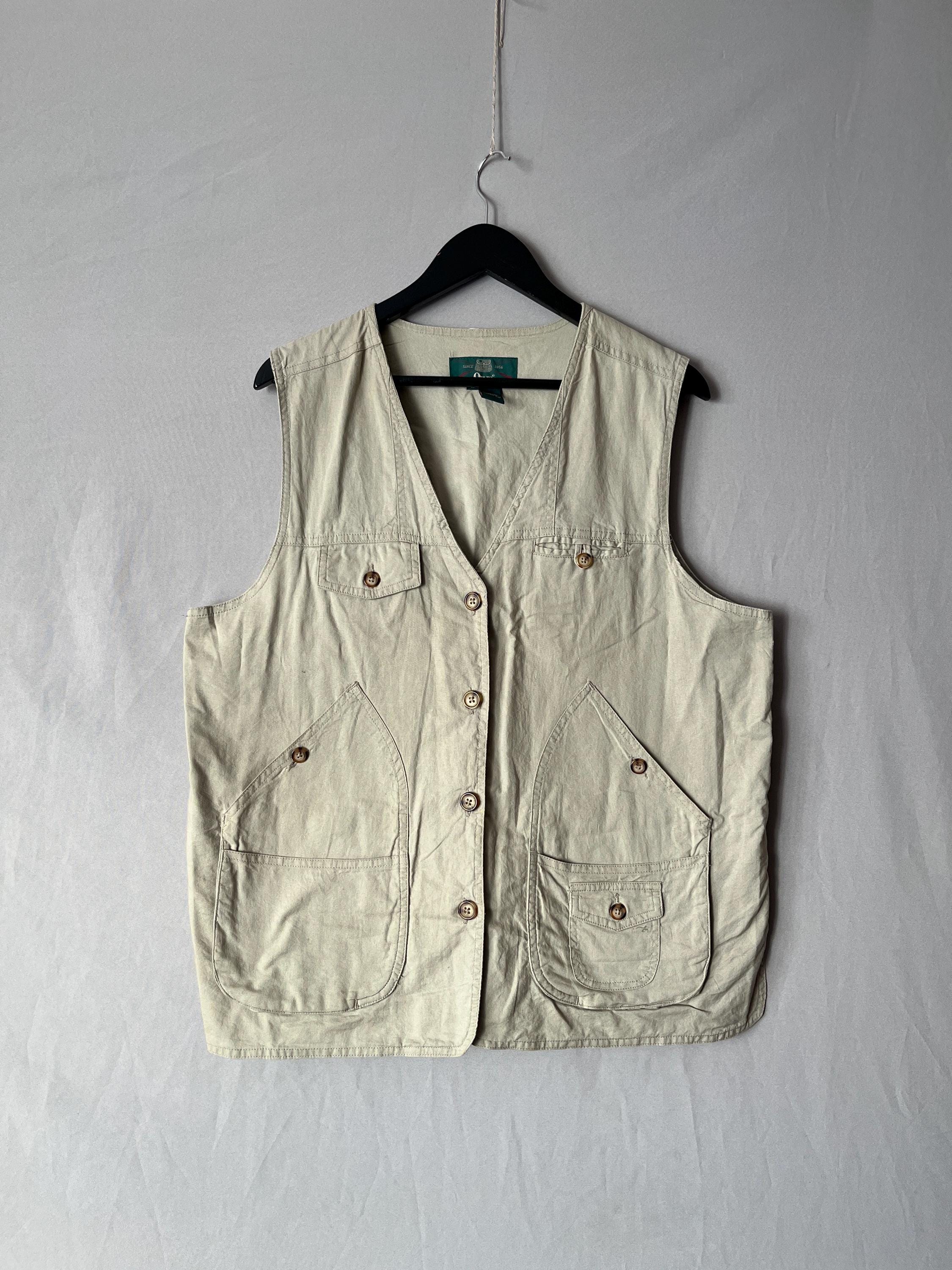 Gilet de Chasse Pêche Maille Multi-Poches 15 Poches Séchage Rapide
