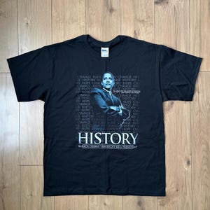 Barack Obama, 44:e presidenten i USA, t-shirt, storlek L