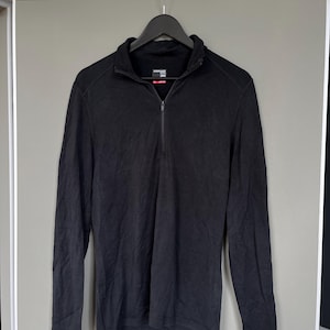 Sweat Icebreaker Bodyfit 260 Laine Mérinos Gris - Homme Taille L - Très Bon état