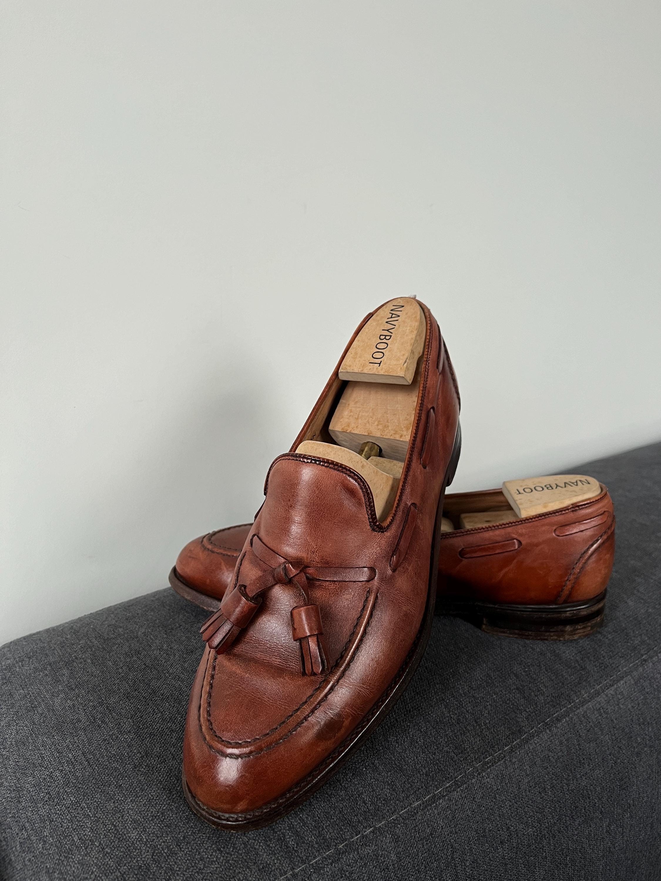 NAVYBOOT Made in Italy Double Monk Strap Shoes - Brown - 9.5US 43 EURO mens elegant shoes products for sale | eBay UK main image 3