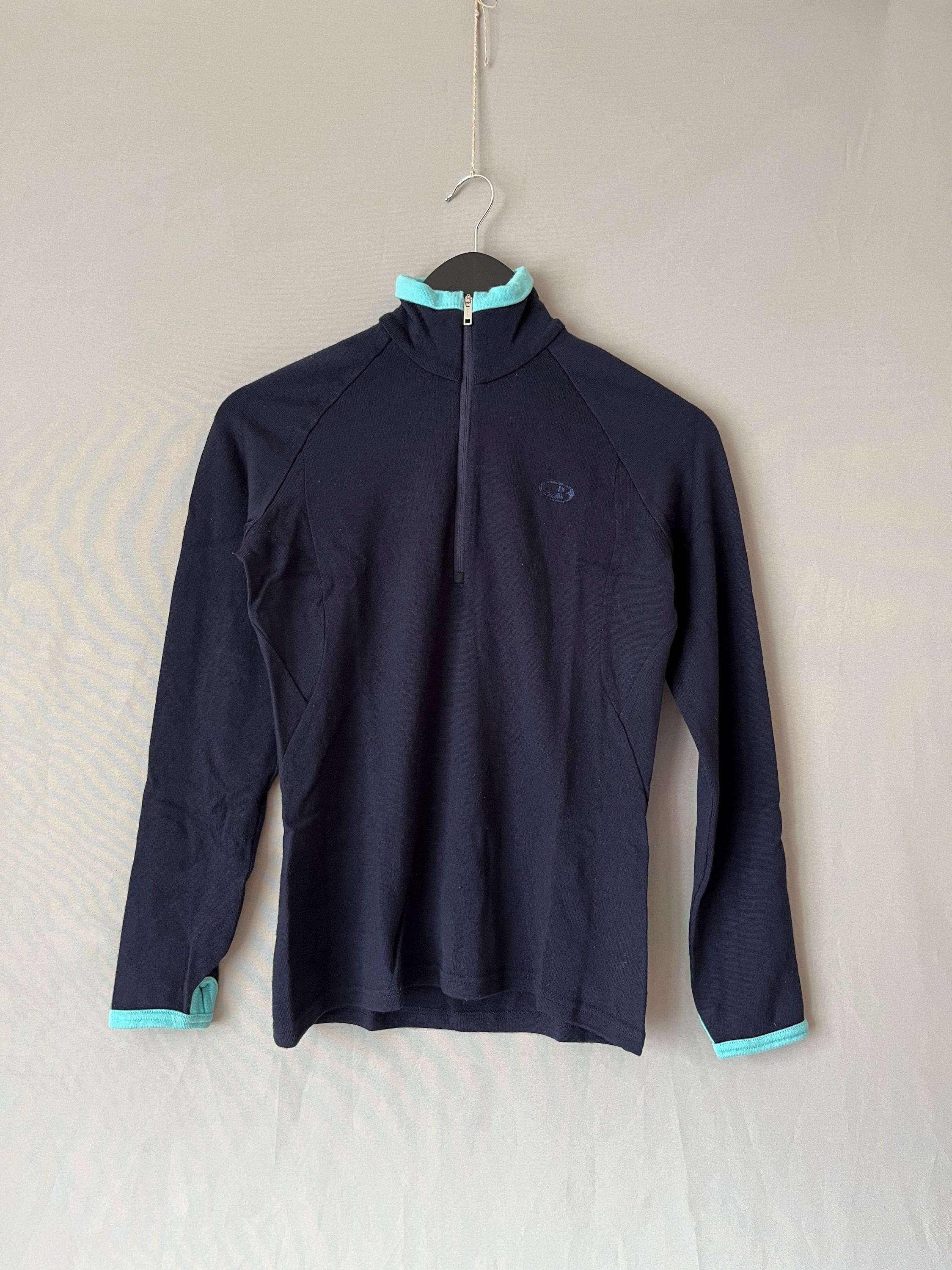 Icebreaker Femmes Laine Merino Siren Top Sweetheart à Manches Longues - Slim Fit - 150 Tissu Ultraléger