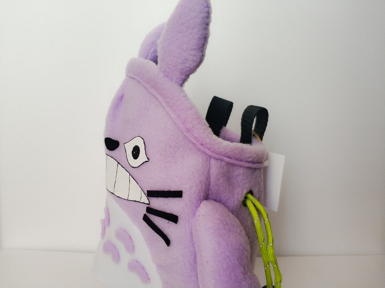 Rock climbing chalk bag Totoro Rock climbing gifts Etsy