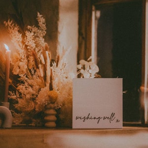 Caja de acrílico para pozo de los deseos, caja personalizada para tarjetas y deseos, caja para bodas, caja de compromiso, pozo de los deseos personalizado, caja para tarjetas de bautizo