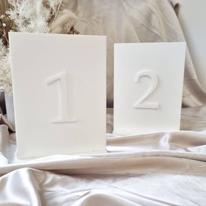Wedding Table Number, Neutral Table Sign, Table Sign Wedding, Modern Wedding, Signage, Luxury Wedding Inspiration, Neutral Wedding