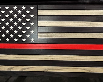 Thin Red Line Flag