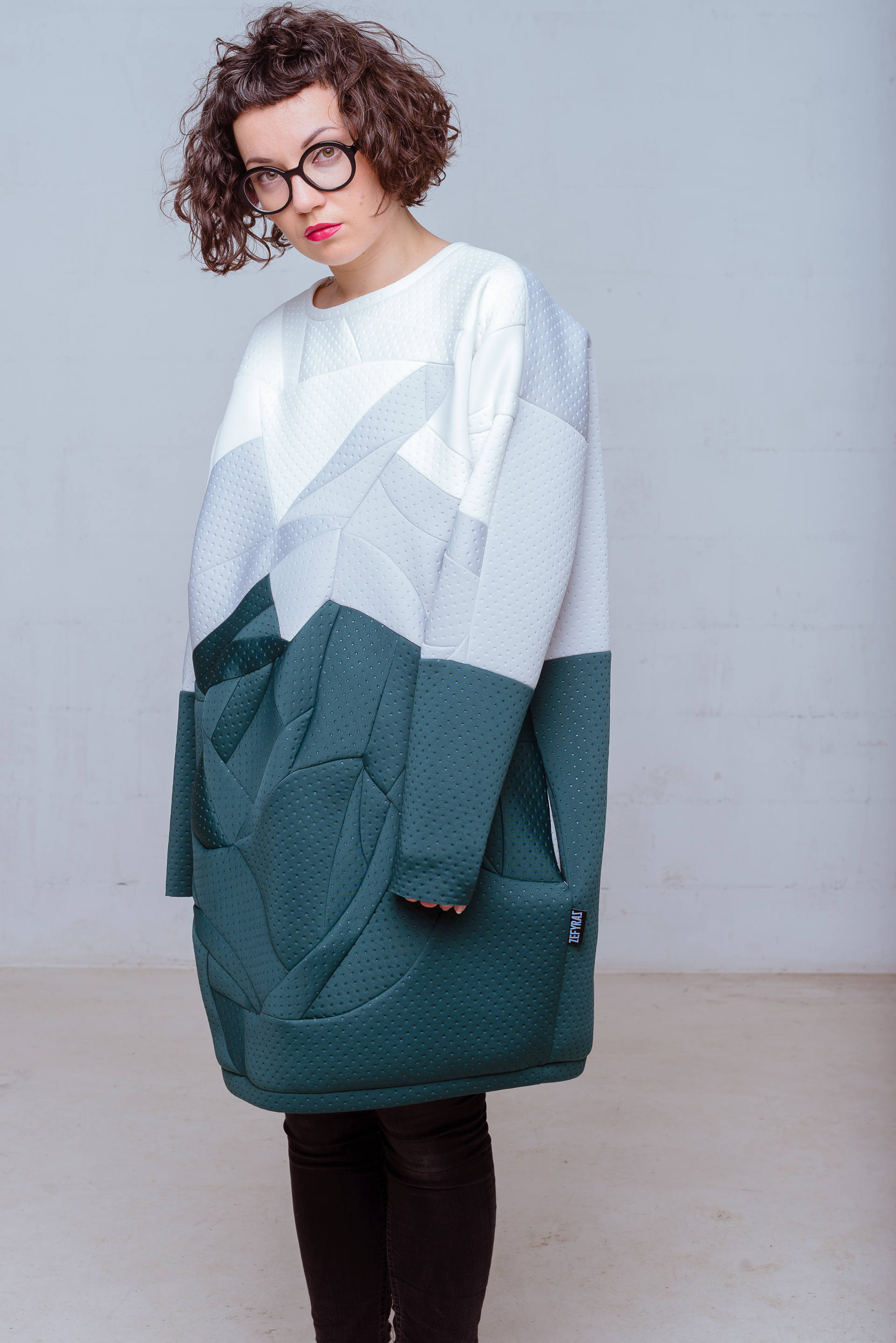 Robe pull vert emeraude hotsell