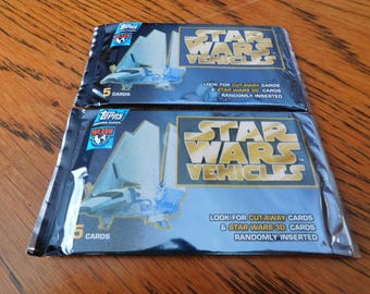1993 Topps Star Wars Galaxy Partial Unopened Box (35/36 Packs