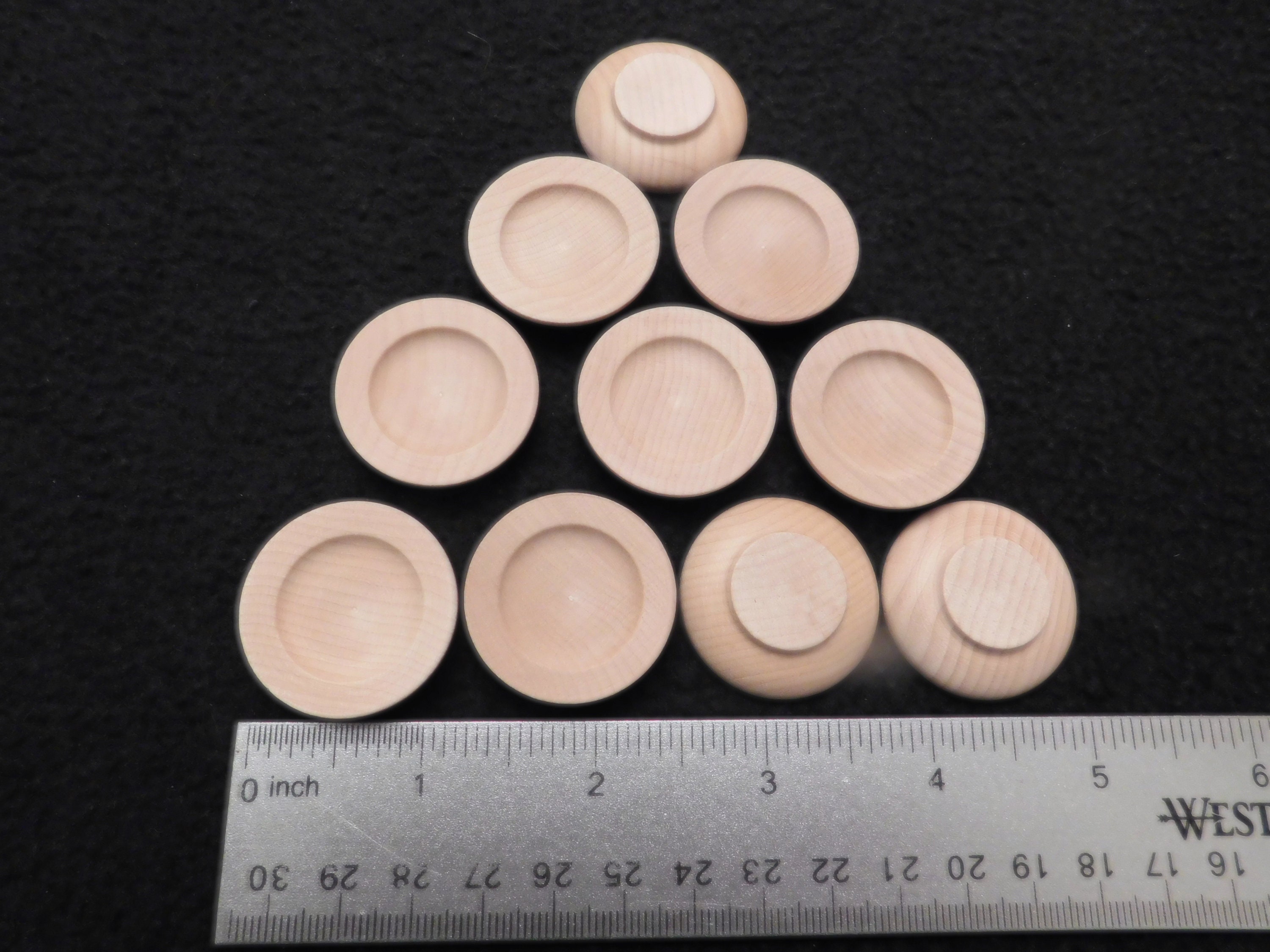 10 Mini DINNER PLATES Unfinished Wood for Craft projects and Etsy