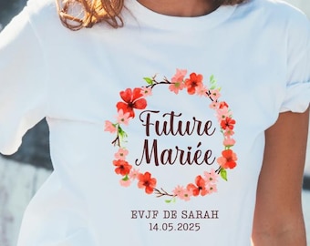 Personalized T-shirt for bachelorette party, team & bride-to-be! witness wedding gift bachelorette party bridesmaid