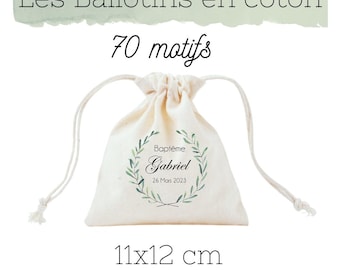 10 or more personalized candy bags or gifts for ceremonies! 70 designs, decreasing prices, wedding, baptism, communion