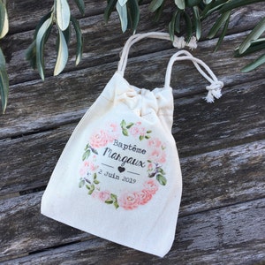 SLTAXAR Petit Pochette Cadeau Tissu 10 * 14cm - Sachet Dragée