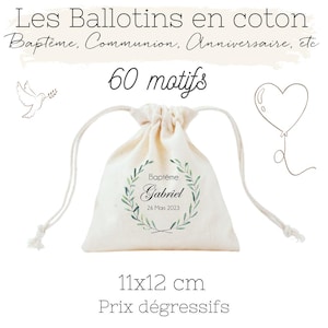 10 or more personalized favor bags or gifts for ceremonies! 70 designs, tiered pricing, for weddings, baptisms, and communions.