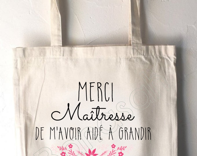 Godmother Tata Available for Grandma shopping bag Mistress ... Mom Tote custom bag Nanny