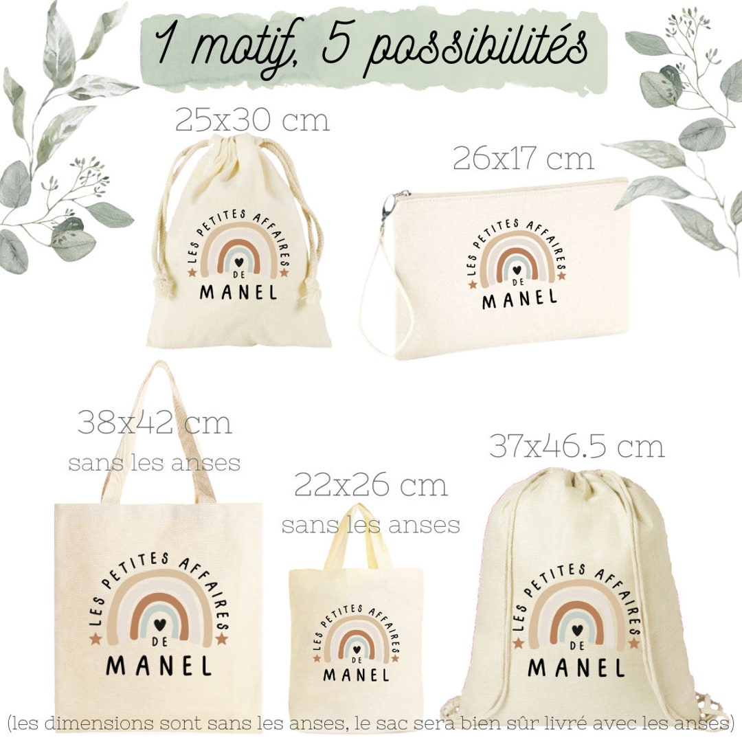 Sac à Cordon Imperméable PERSONNALISABLE Pour Enfant Edward Sinclair - 45x34 Cm - Parfait Pour Sport, École, Cadeau